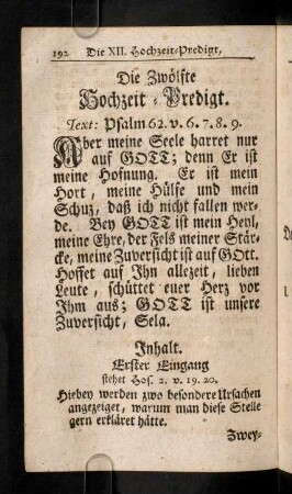 192-199, Text; Inhalt; Eingang
