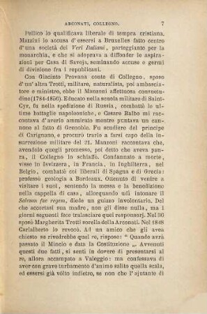 Alessandro Manzoni : Reminiscenze, 2