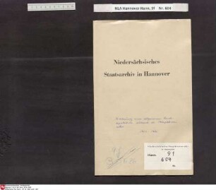 Anordnung einer allgemeinen Landesdeputation während der Okkupation