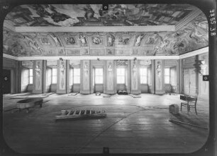 Waltershausen. Schloß Tenneberg (Baubeginn M. 16. Jh.). Festsaal