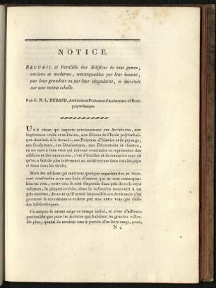 Notice