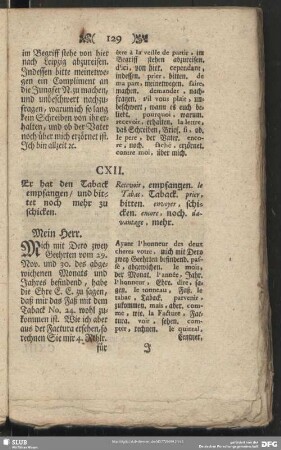 CXII