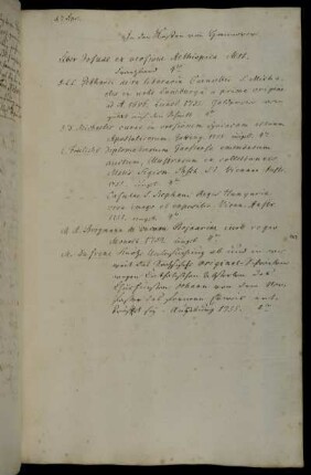 [Reskript vom 7.4.1755, nicht überliefert]