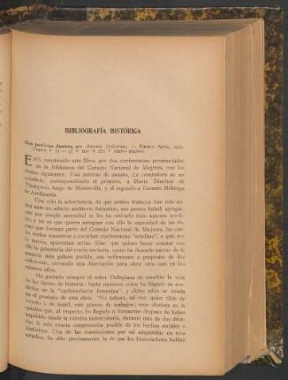 Bibliografía histórica