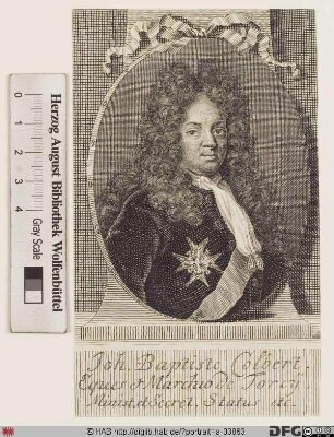 Bildnis Jean-Baptiste Colbert, marquis de Torcy
