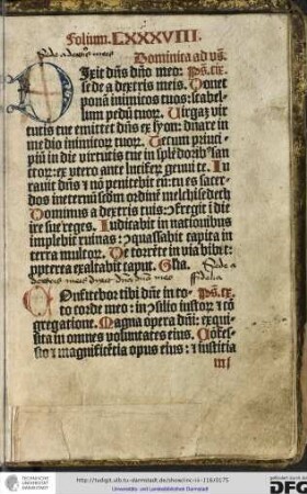 Psalmus cix.