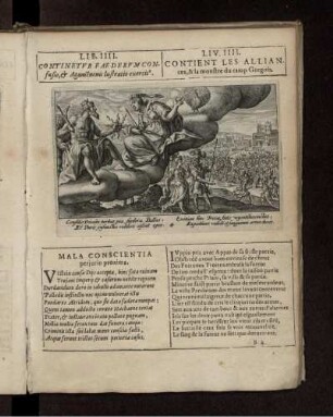 Liv. IIII. Contient les allian ces, & la monstre du camp Gregois