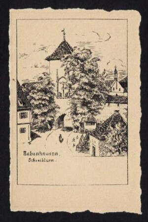 5, Bebenhausen. Schreibturm.