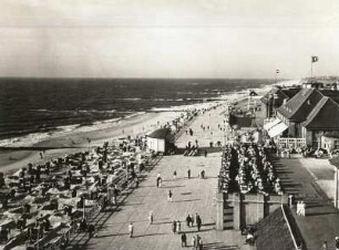 Westerland, Strand vor dem Kurhaus