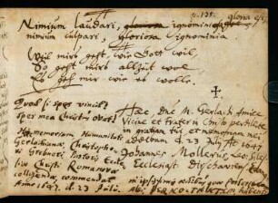 [Dirschau] ; 23.07.1647 / Christophorus Grebnerus, Johannes Mollerus