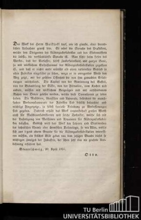 Einleitende Vorbemerkung von Otto