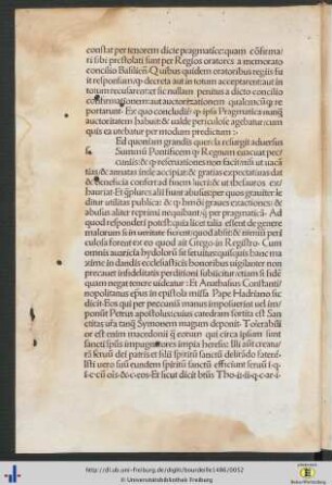 Sed quoniam grandis querela