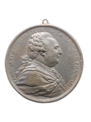 Medaille auf die Wiederherstellung der Freiheit