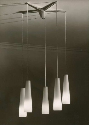 Deckenkreuzlampe "Nr. 1264" der Vereinigten Werkstätten für Kunst im Handwerk