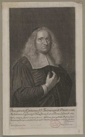 Bildnis des Johannes Coccejus