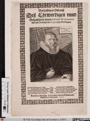 Bildnis Johann Widenmann