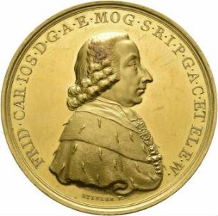 Erzbischof - Medaille auf die Universität (30 Dukaten)