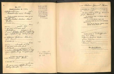 Standesamtsbuch der Stadt Aschaffenburg: Eheschließungen 252/1930 - 130/1931