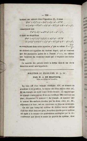 Solution du problème 10.
