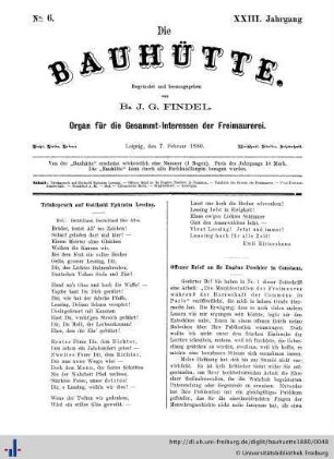 Nr. 6, 7. Februar 1880