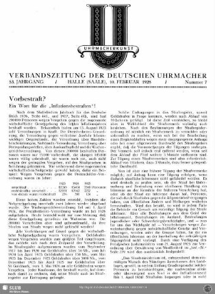 Vorbestraft?