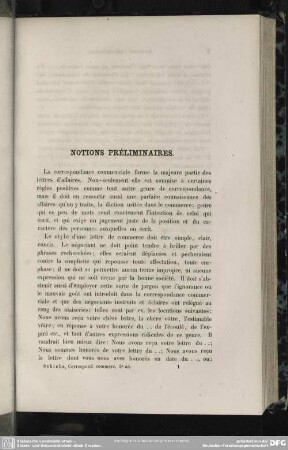 Notions préliminaires