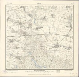 Meßtischblatt 14 : Dahlen, 1912 : Dahlen. - Aufgen. 1904, hrsg. 1906, einz. Nachtr. 1912. - 1:25000. - Leipzig, 1912. - 1 Kt.