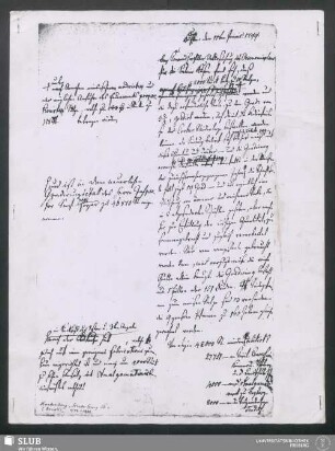 Salinenbericht - XVII 520 2. : Kösen, den 11ten Junius 1799