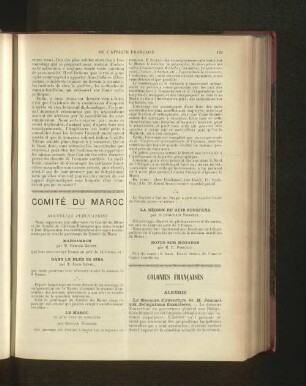 Comité Du Maroc.