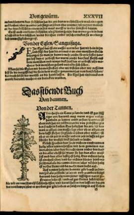 Das sibendt Buch Von baumen.