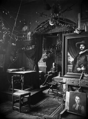 Künstleratelier Viktor Tobler (1846-1915), Genre- und Historienmaler