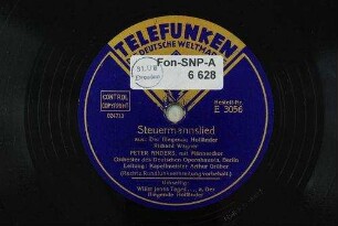 Steuermannslied : aus: Der fliegende Holländer / Richard Wagner