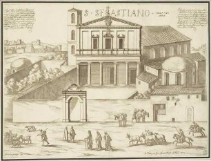 San Sebastiano fuori le mura (aus der Serie der Hauptkirchen Roms)