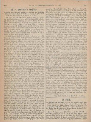 567-568 H. v. Treitschke's Aufsätze