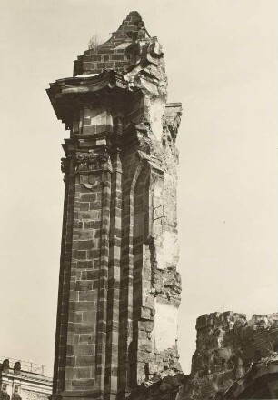 Ruine der Frauenkirche, Pfeilerreste
