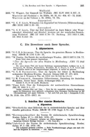 C. Die Bewohner nach ihrer Sprache.