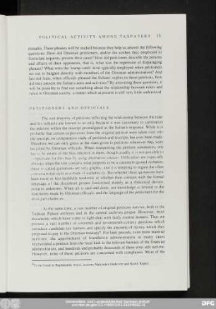 Petitioners And Officials