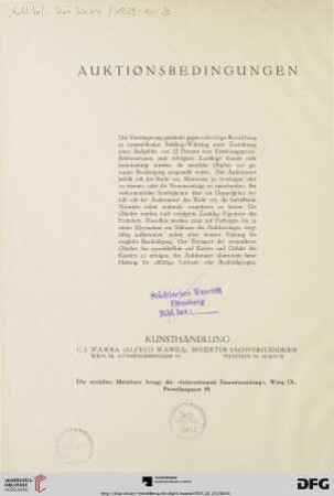 Auktionsbedingungen