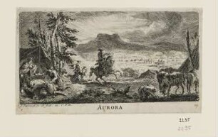 Aurora, Blatt 1 der Folge "Vier Zeiten des Tages"