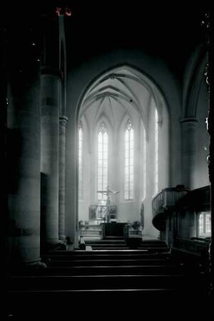 Evangelische Stadtpfarrkirche; Chor, innen