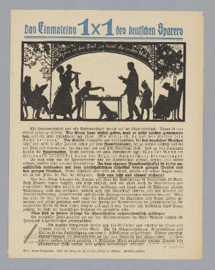 "Das Einmaleins des deutschen Sparers"