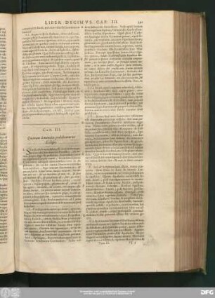 Cap. III. Quaenam dominatio prohibeatur in Ecclesia.
