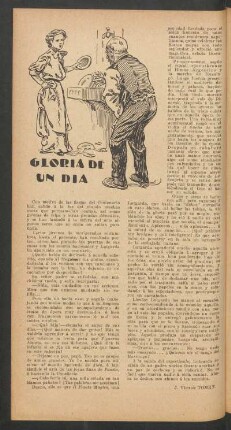 Gloria de un día