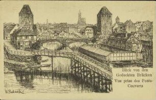 Blick von den Gedeckten Brücken [...]