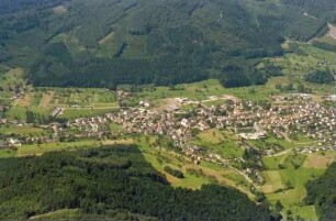 Seelbach: Schuttertal mit Seelbach-Lahr, von Osten