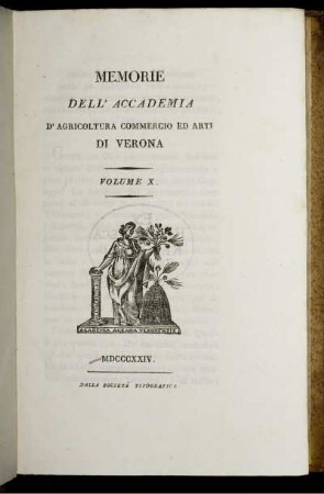 10: Memorie dell'Accademia d'Agricoltura, Commercio ed Arti di Verona