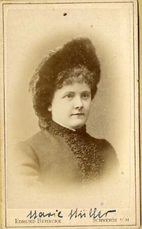 Müller, Marie (1853-?)