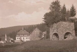 Hammerherrenhaus und Hochofen : Schmalzgrube. Hammerherrenhaus und Hochofen