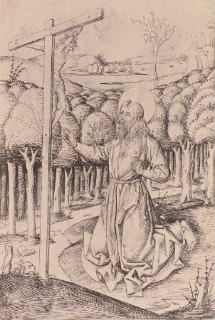 Heiliger Hieronymus in der Wüste (als Büßer)
