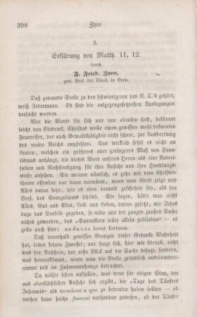 398-410 Erklärung von Matth. 11, 12